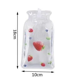 کیسه آب گرم مسافرتی طرح شفاف