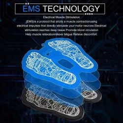 دستگاه ماساژور پا مدل EMS Pro