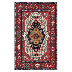 فرش مخمل نادی طرح سنتی کد o164